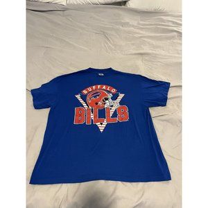 Vintage Trench Buffalo Bills 90s AFC Champs Helmet Logo Tshirt Sz XL Rare!